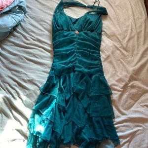 Green Cocktail Dress